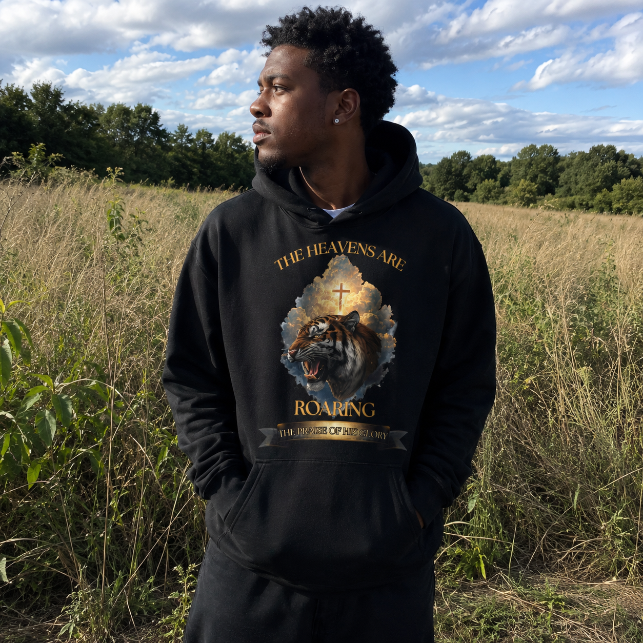 The Heavens Are Roaring - Unisex Premium Hoodie