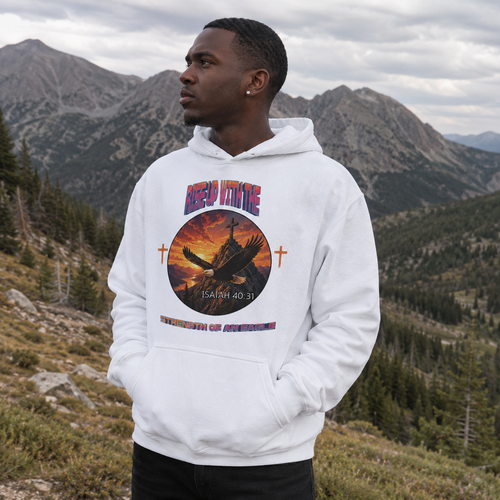 Rise Up With the Strength of an Eagle — Unisex Premium Hoodie