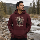 Be Strong and Courageous - Men's Hoodie