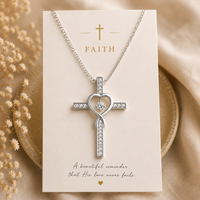 Eternal Love Cross Necklace