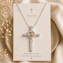 Eternal Love Cross Necklace