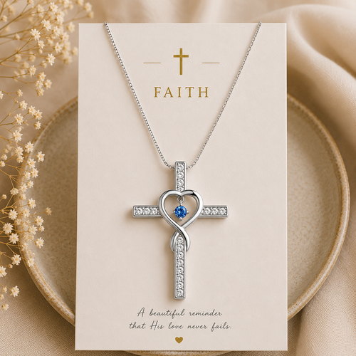 Eternal Love Cross Necklace