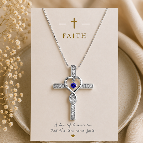 Eternal Love Cross Necklace