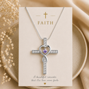 Eternal Love Cross Necklace