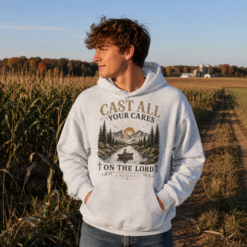 Cast All Your Cares - Unisex Premium Hoodie