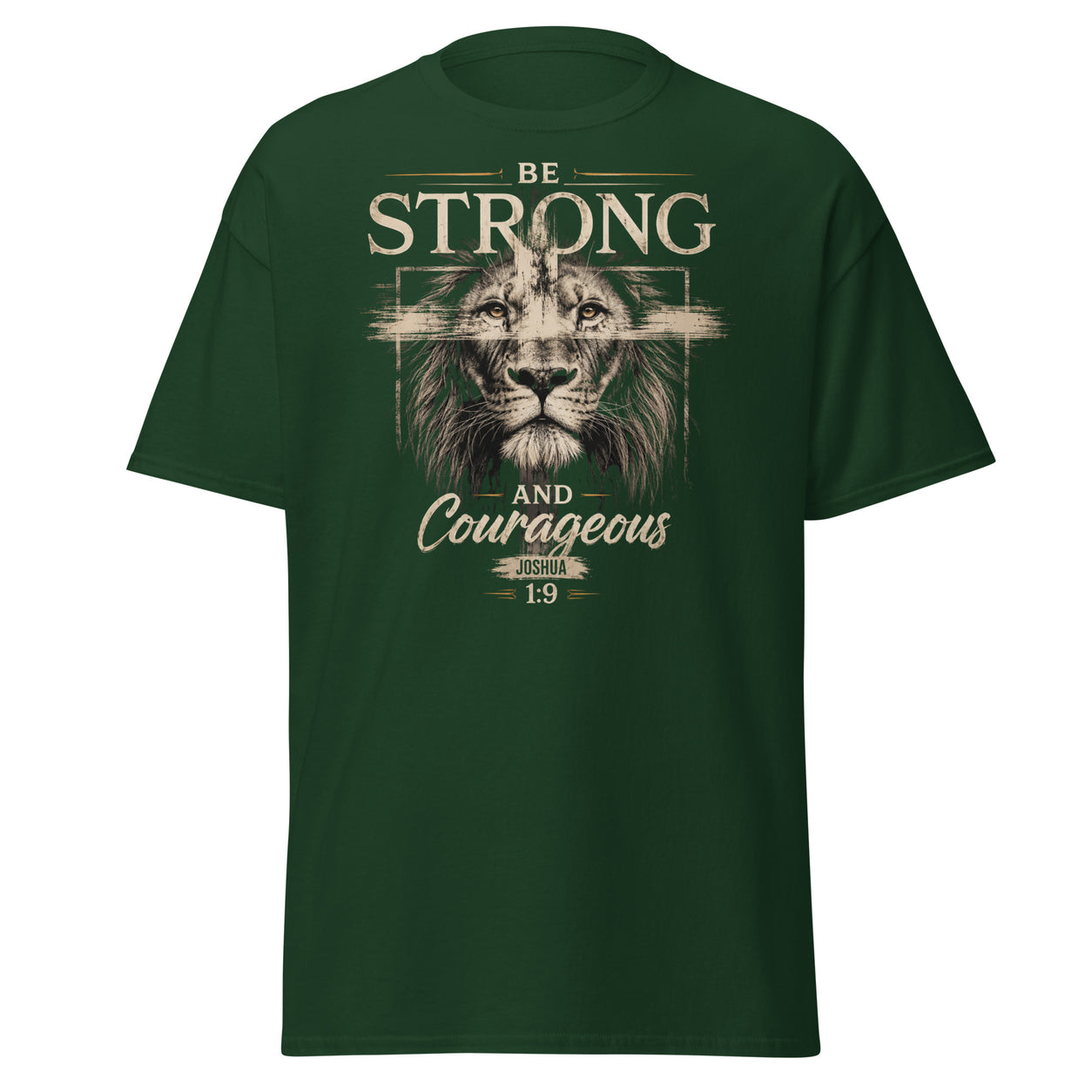 Be Strong and Courageous - Men's Tee