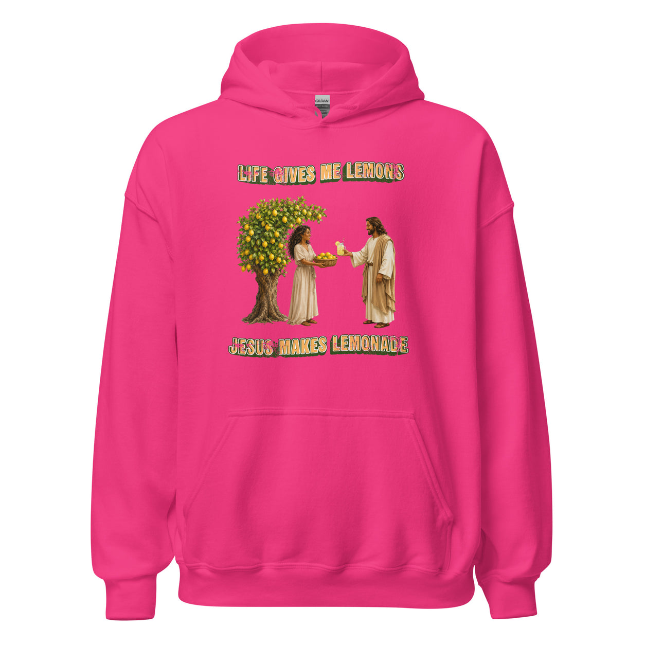 Life Gives Me Lemons, Jesus Makes Lemonade - Women's Hoodie
