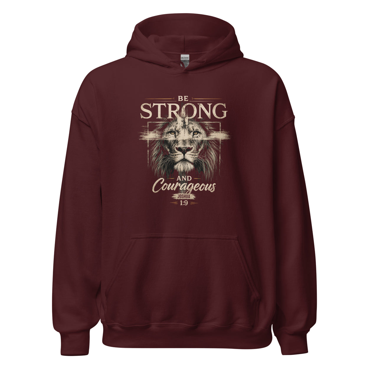 Be Strong and Courageous - Men's Hoodie